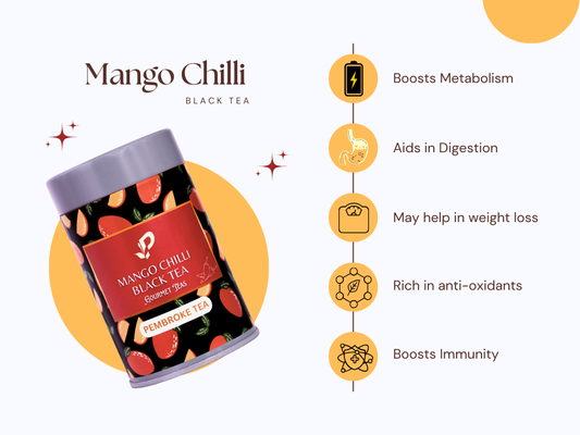 Mango Chilli Black Tea metabolism boost and digestion aid benefits