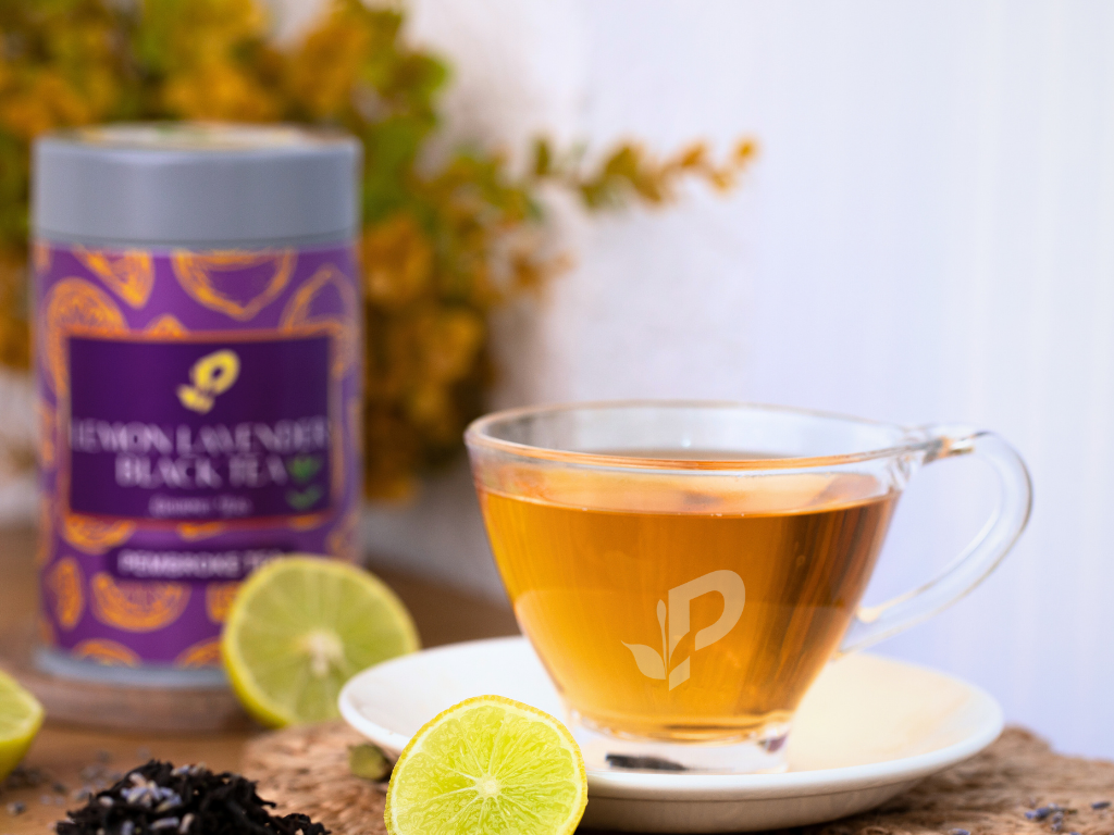 Lemon Lavender Black Tea by Pembroke Tea - See that tea cup, don't you already feel good?