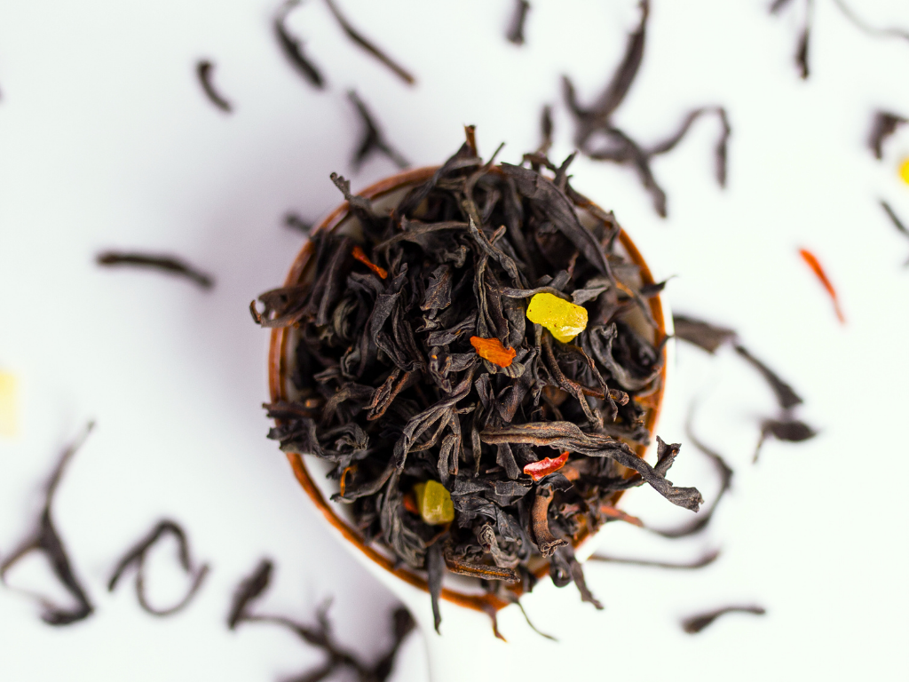 Mango Chilli Black Tea premium tea leaves with mango and chilli blend