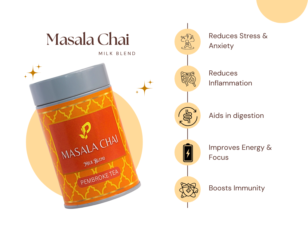 Masala Chai traditional spice blend with health benefits perfect for the morning routine