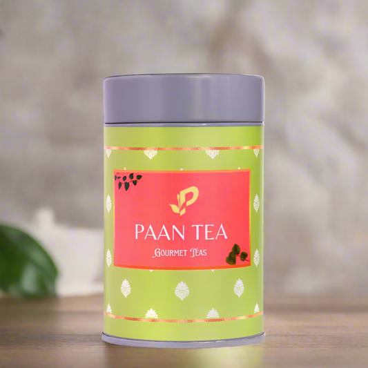 Paan Tea loose leaf tin by Pembroke Tea - Perfect tea after a meal