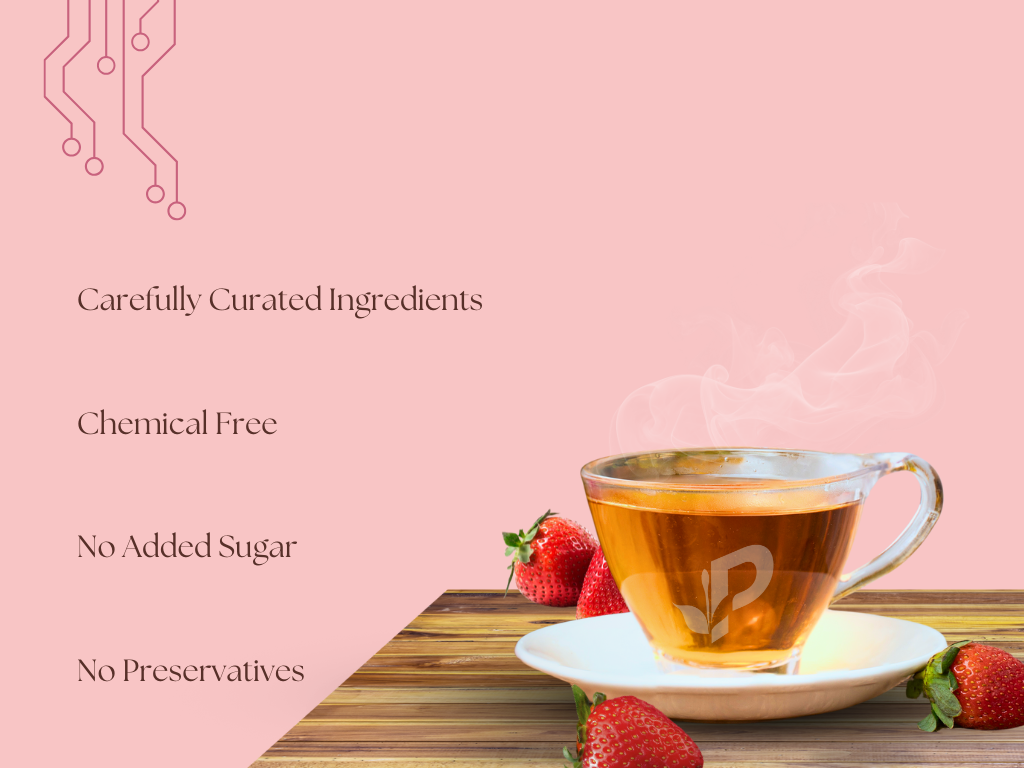 Pembroke Tea commitment to natural and bold flavors