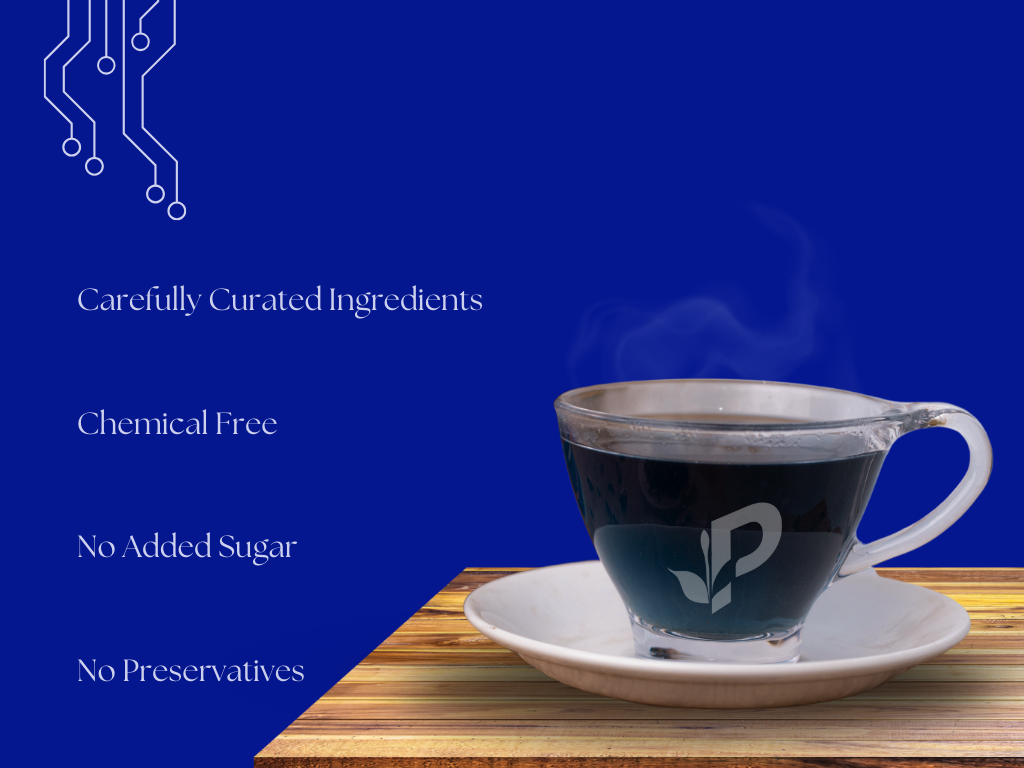 Pembroke Tea earthy fragrance and stress-free wellness promise