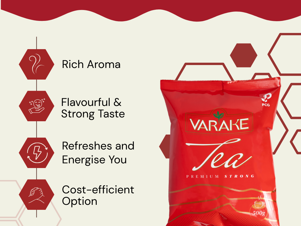 Varake Tea Premium Strong affordable satisfying traditional tea benefits